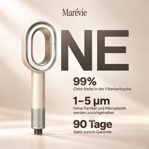 Marévie One Duschkopf mit 1 Filter